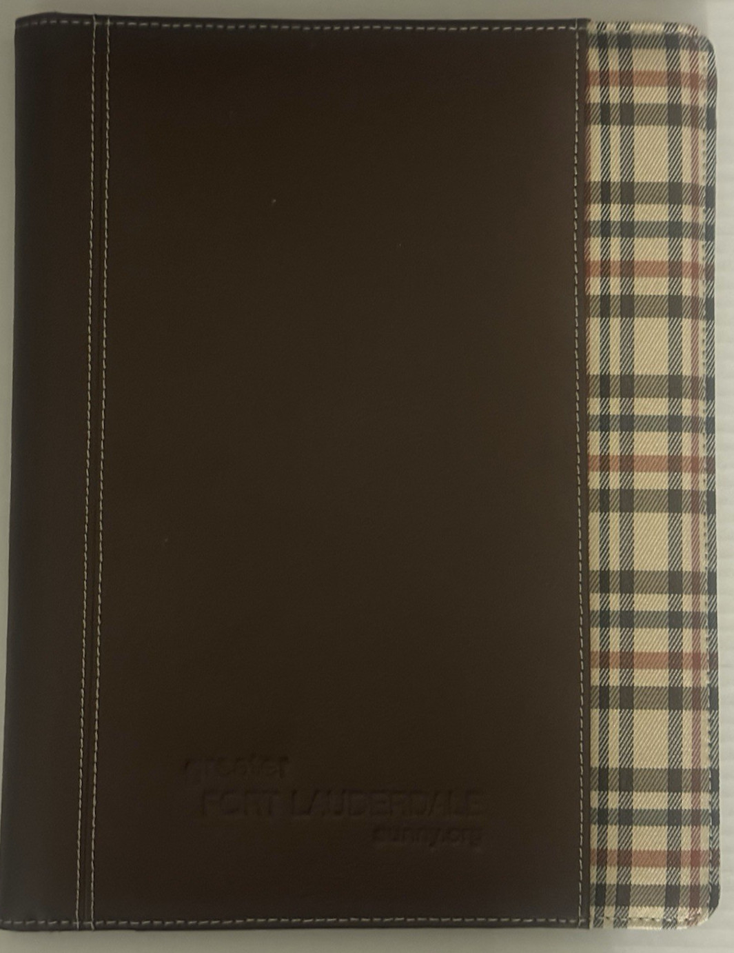 Dart Leather Business Portfolio Notebook Pad Case Organizer Greater Fort Lauder