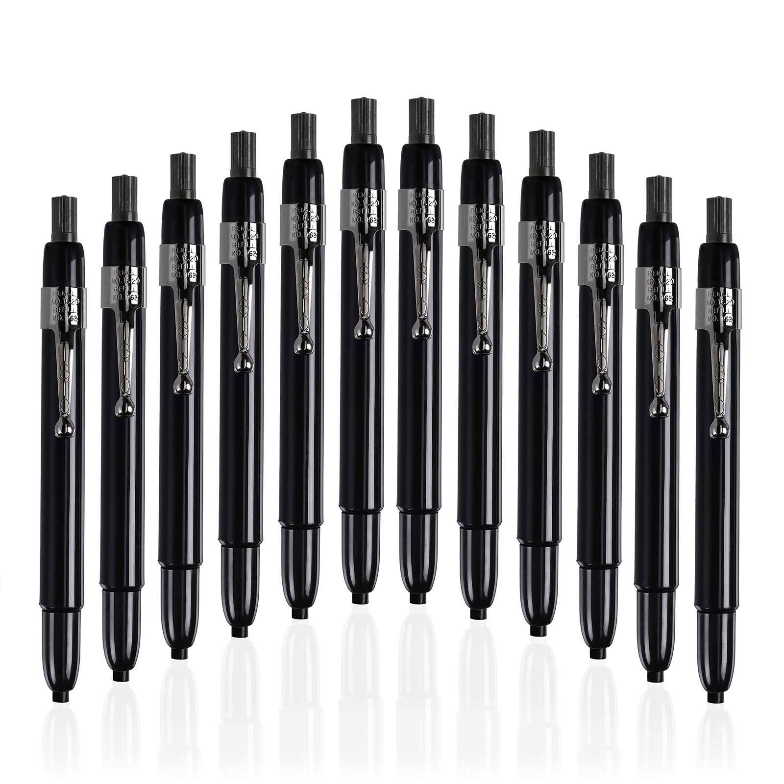 1620 – Box of 12 – BLACK COLOR – China Markers/Grease Pencils/China Marking/P…