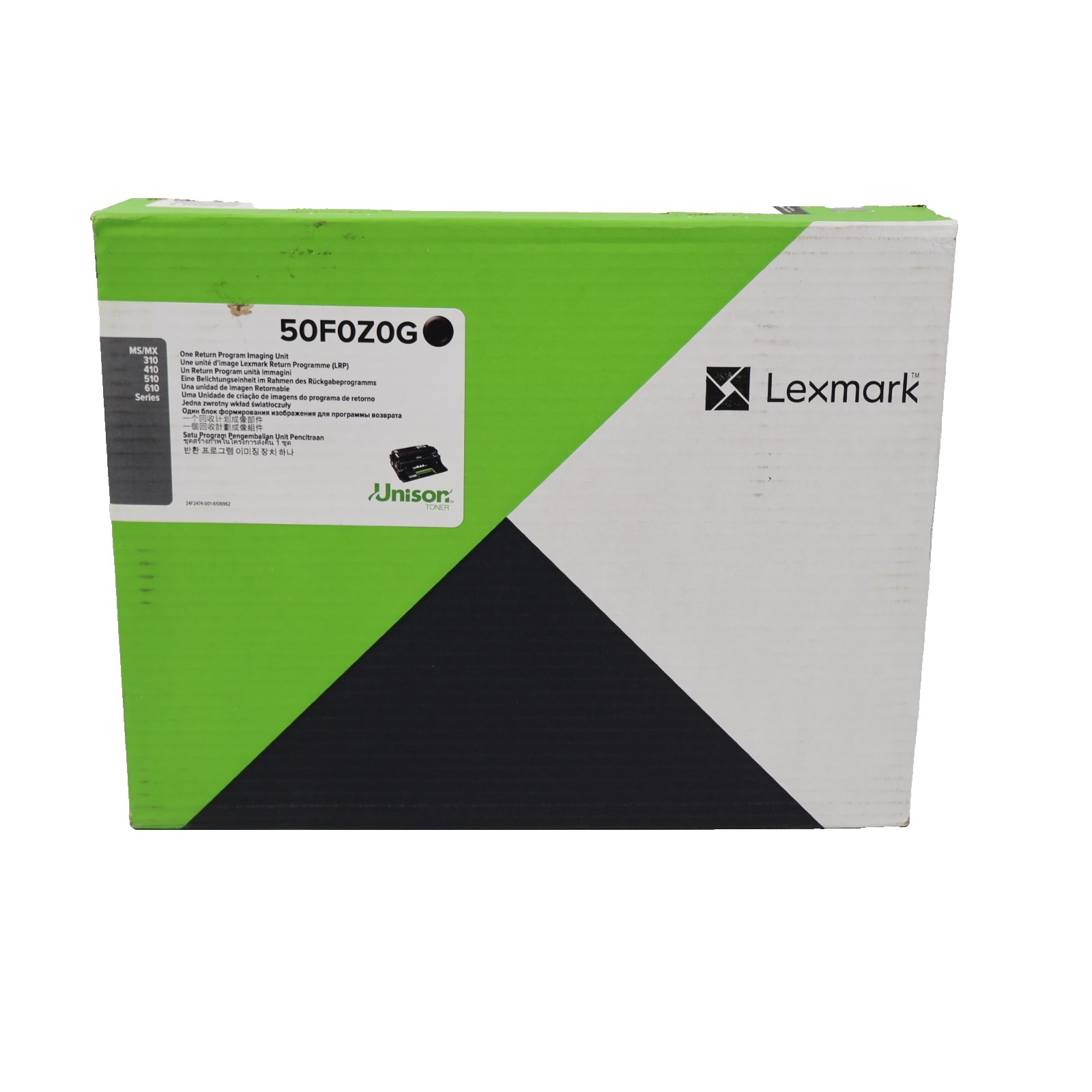 Lexmark 50F0Z0G Return Program 60,000 Page-Yield Imaging Unit – Black New