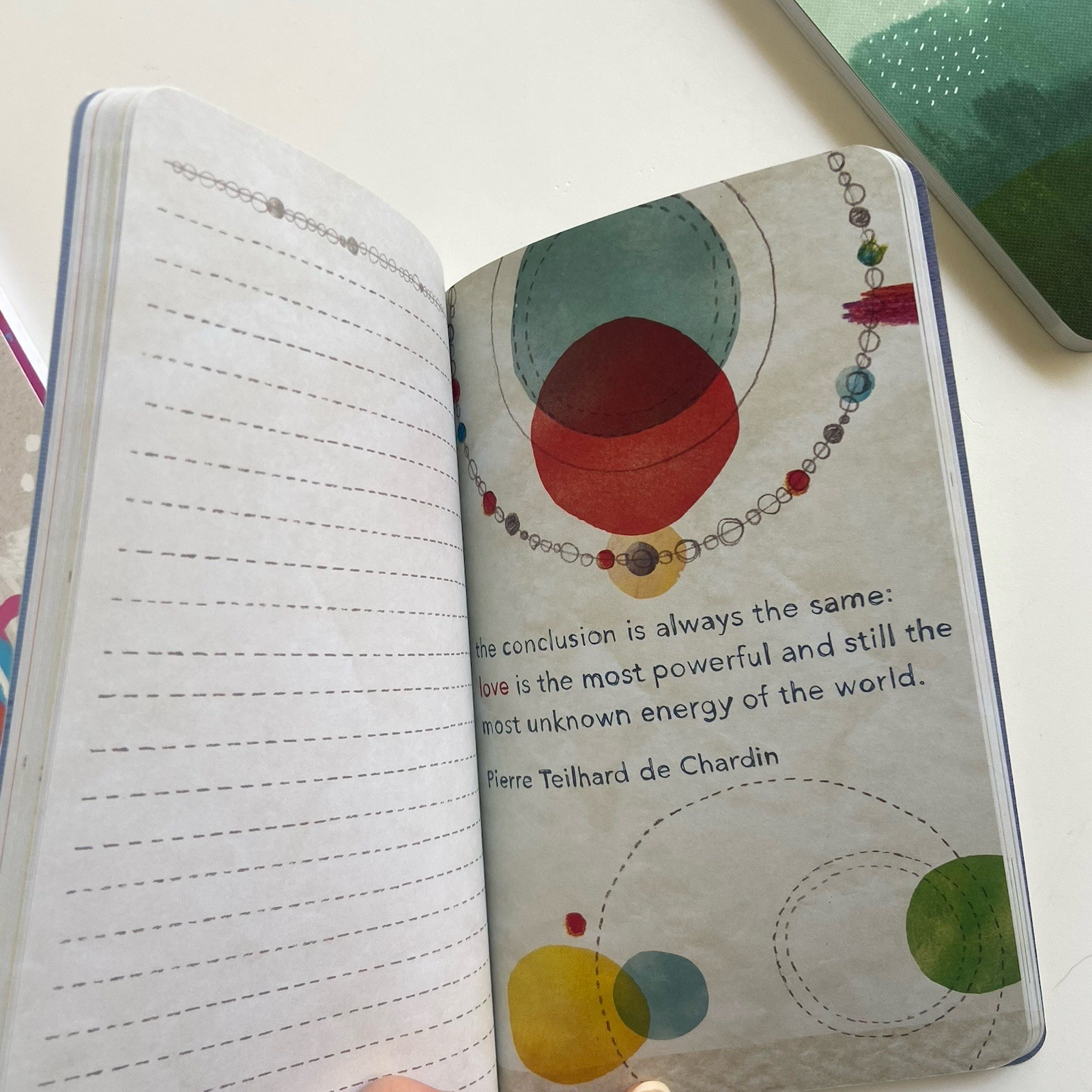 3PCS Compendium Softcover Journal Notebooks Illustrated Quotes Lined Pages NEW
