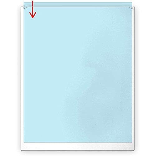 StoreSMART 8.5″x11″ Peel & Stick Letter Pocket Clear Polypropylene 5-Pack
