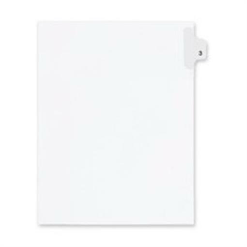 Kleer-Fax- Inc Index Dividers- Number 27- Side Tab- .505 Cut- Letter- 25-ST- WE