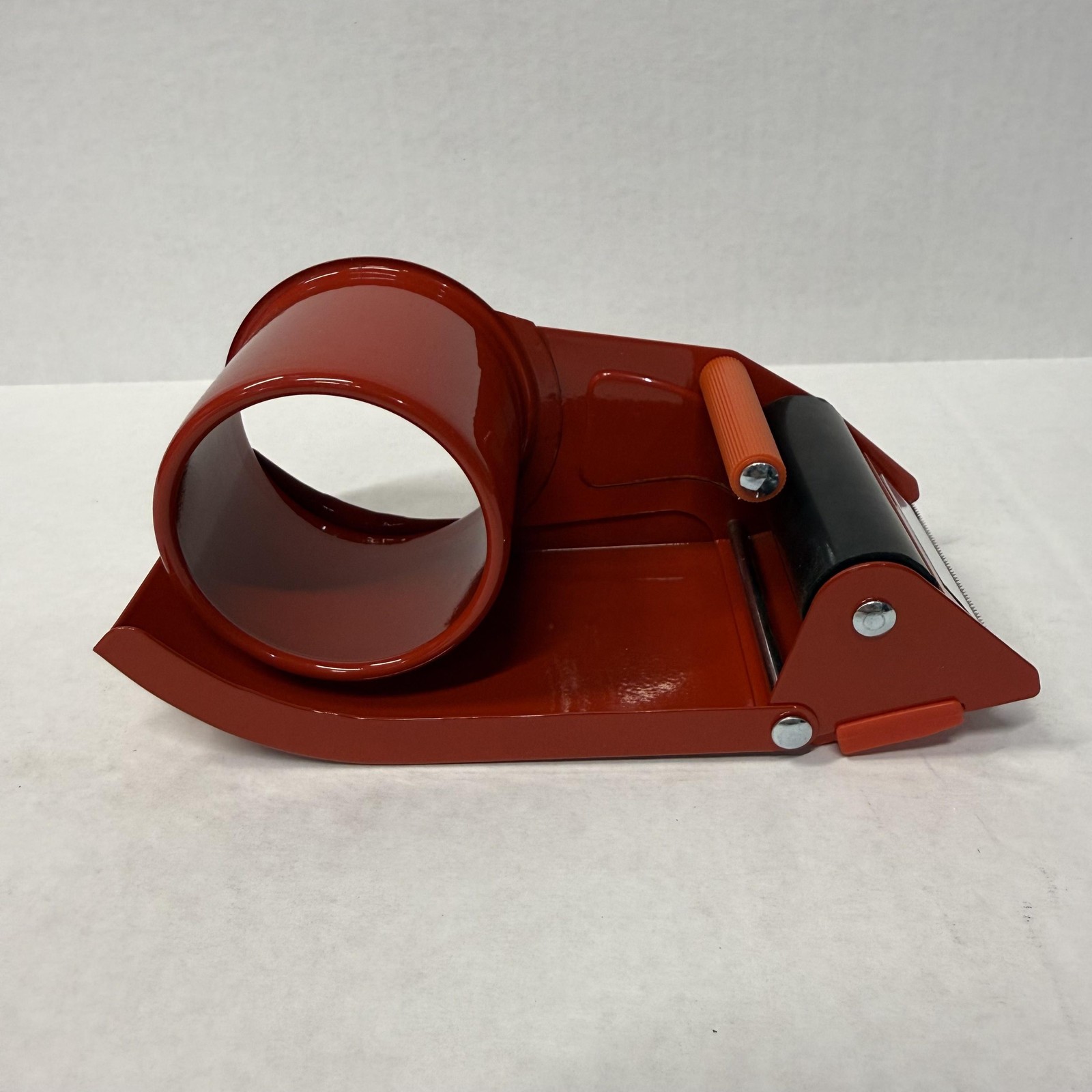 Uline H-1162 Red Metal Packing Tape Dispenser Shipping Box Sealing Handheld Tool