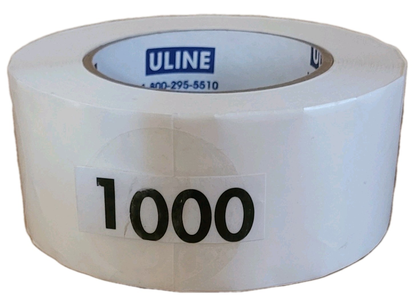 Uline 2″ Clear Round Wafer Seal Labels ~1000 Transparent Packaging Envelope Seal