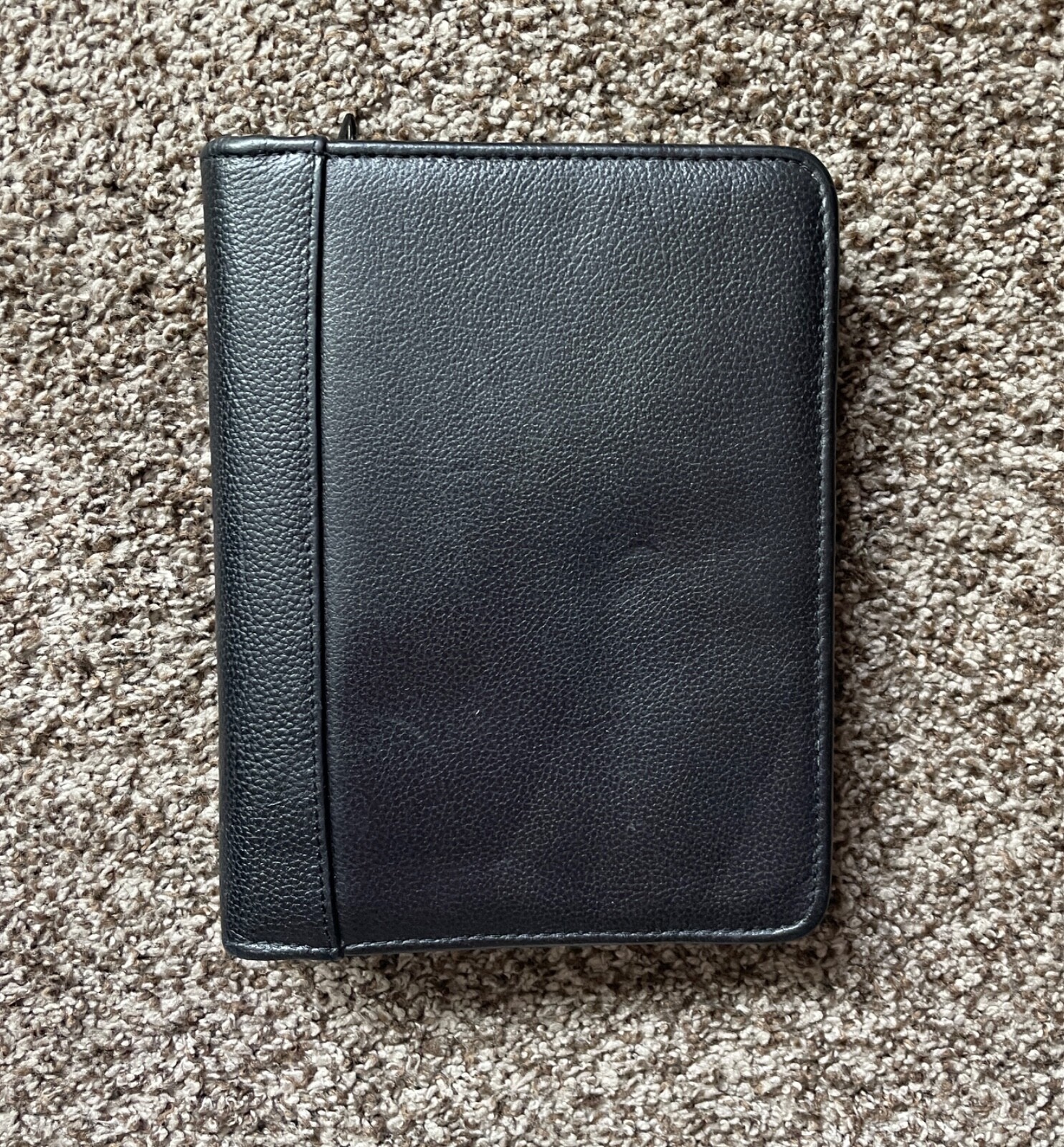 Vintage Franklin Quest Leather Binder 6 Ring Planner Zip Around 8 x 7 Canada