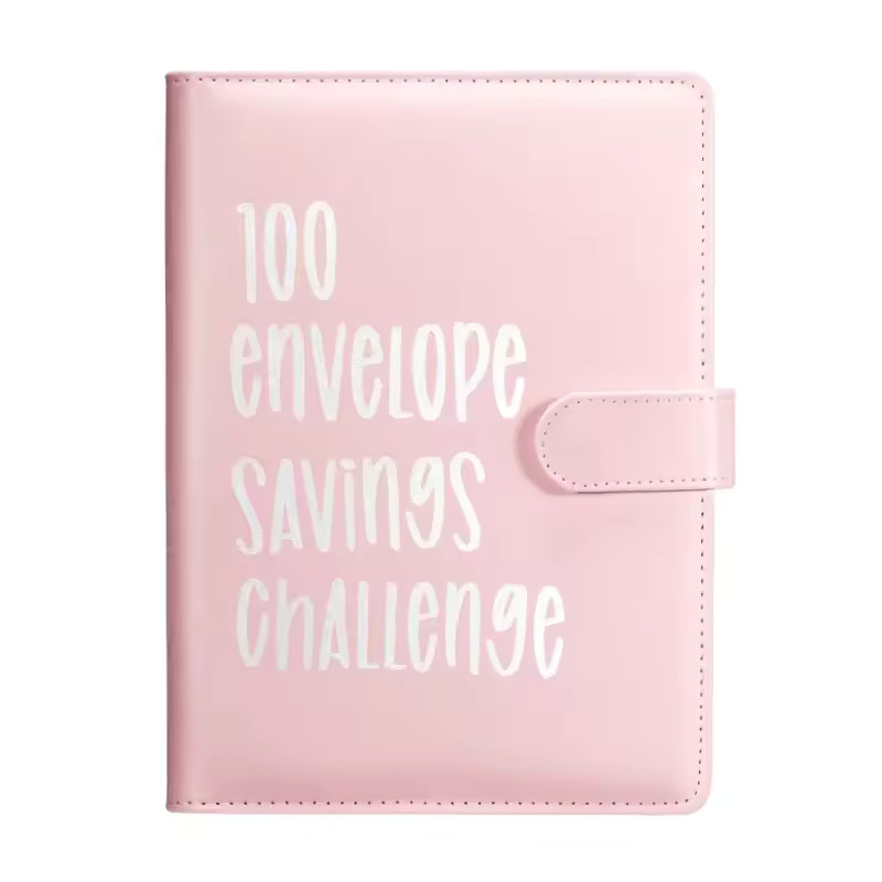 100 Envelope Challenge Budget Planner, $5,050 Money Saving Cash Challenge Book