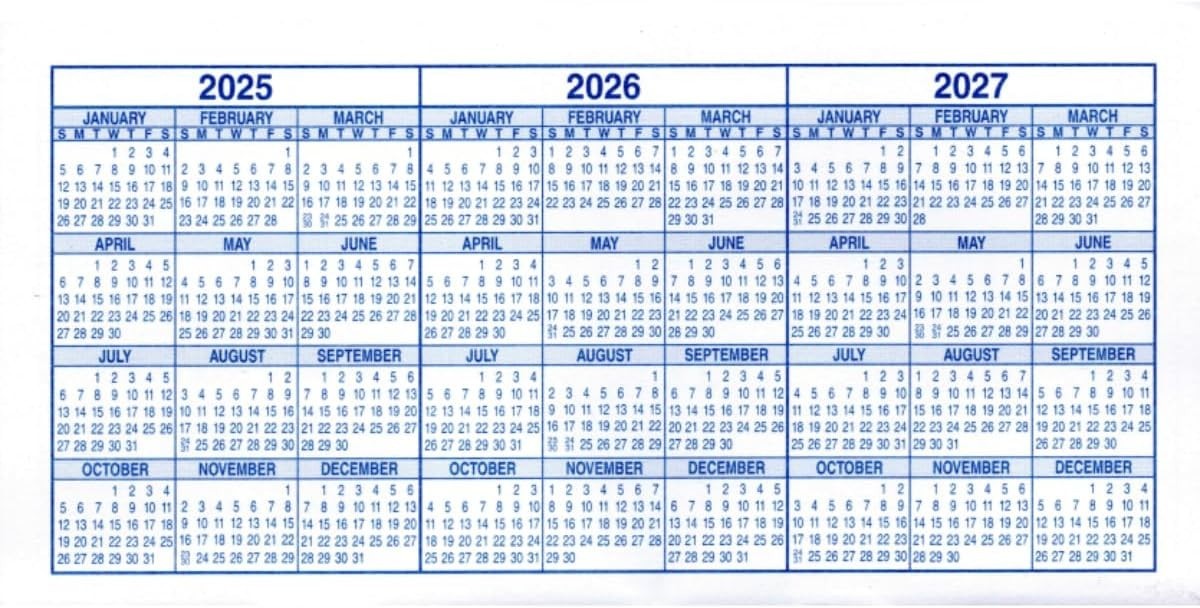 12 Checkbook Transaction Registers 2025-2026-2027 Calendars Check Book Bank …