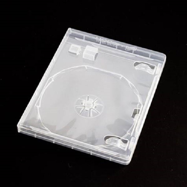 100 14mm Super Clear CD/DVD + USB Case w/Sleeve & Booklet Clip, RPDU99 FREE SHIP