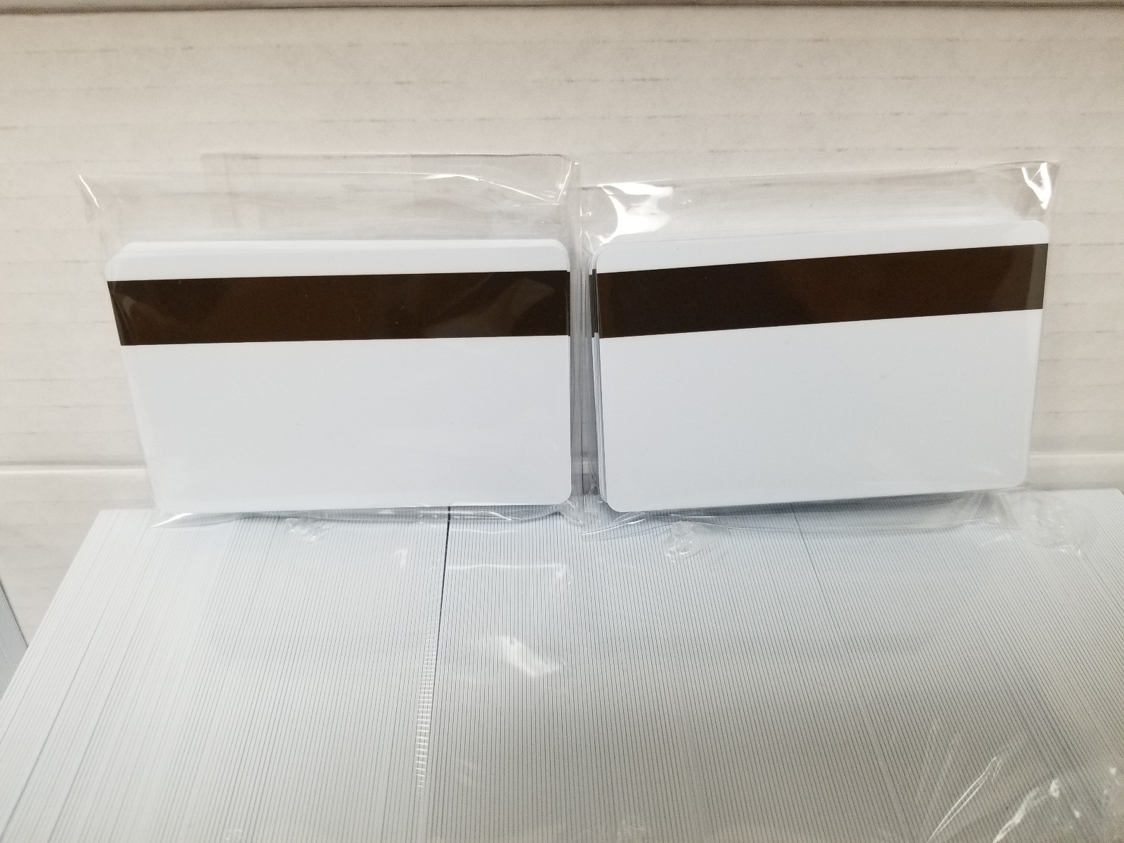 50 White LoCo Mag PVC Cards, CR80 .30 mil, 3 Track Magnetic Stripe USA Shipping