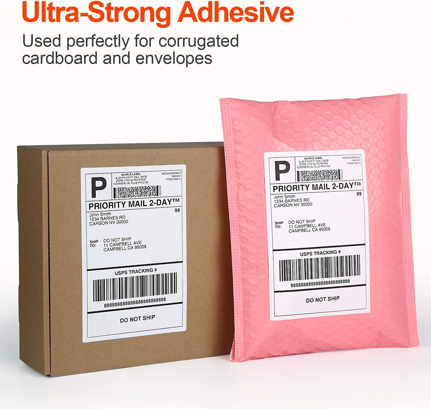 4″x6″ Direct Thermal Shipping Labels for 1744907 DYMO 4XL Printer 220 Per Roll