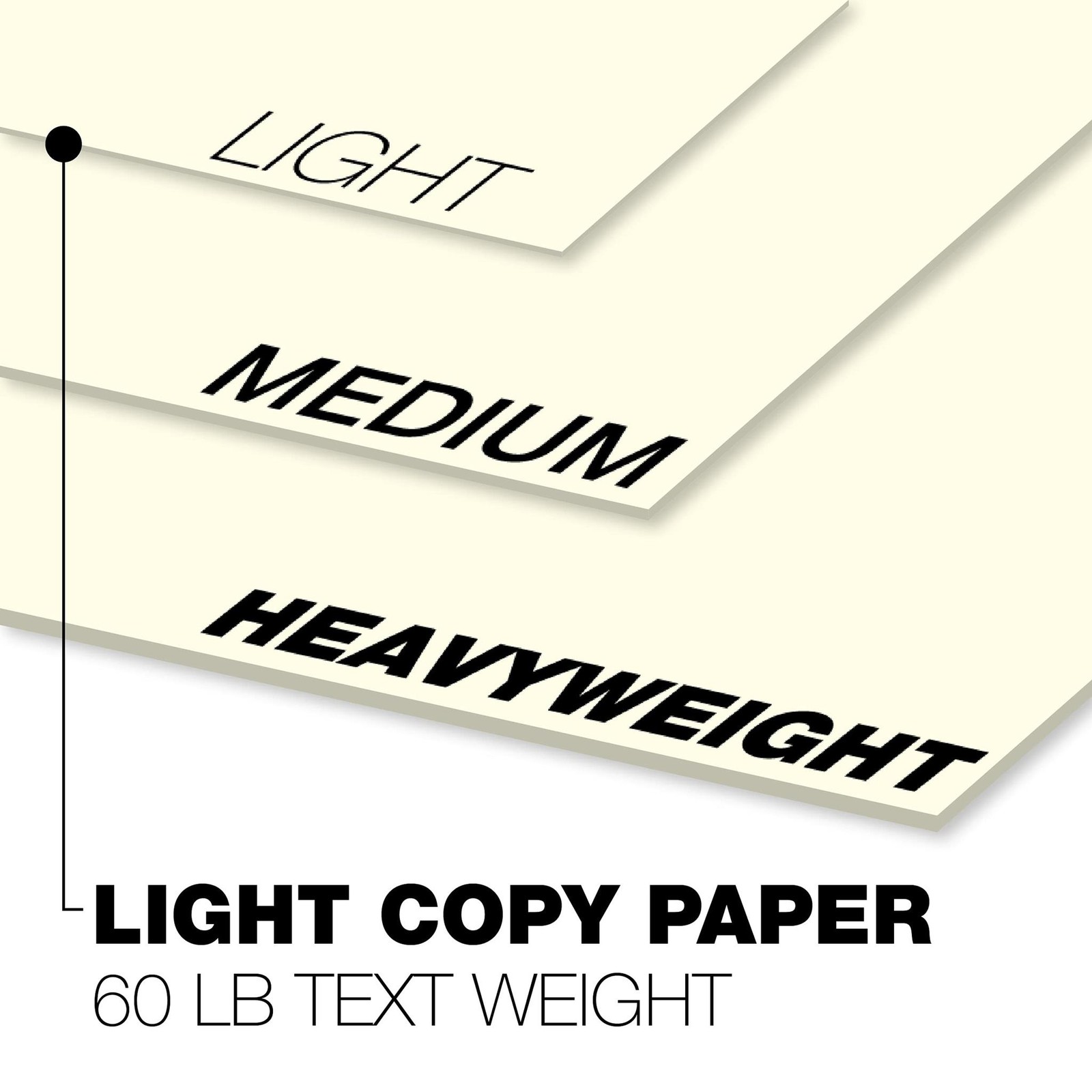Springhill 11” x 17” Cream Copy Paper, 24lb Bond/60lb Text, 89gsm – Colored Prin