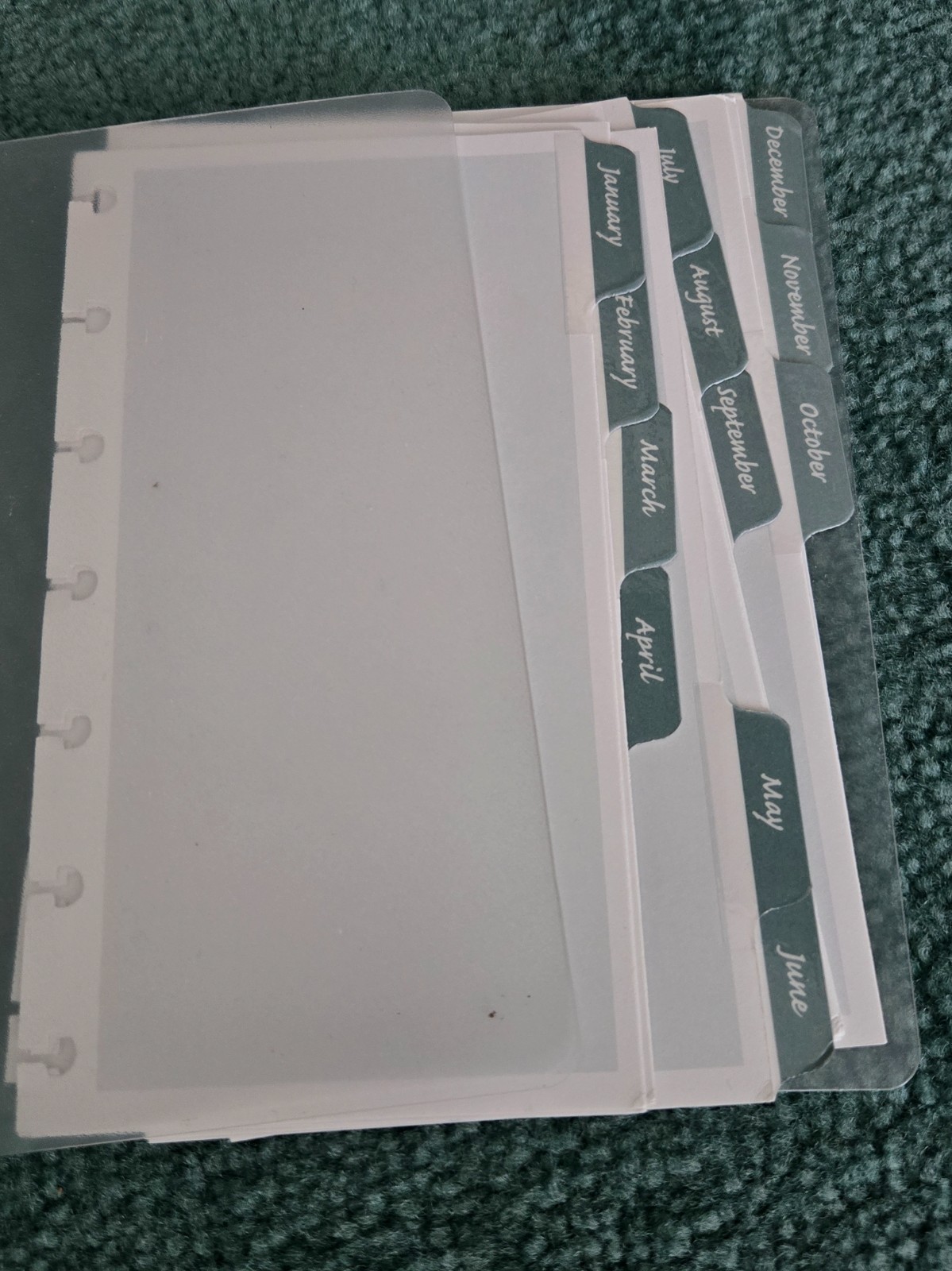 SET Levenger red leather agenda/notebook compact size + 350 circa refill paper