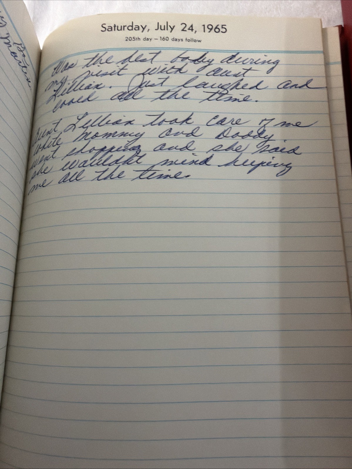 Standard daily journal 1966 The Standard Diary Company & Daily Reminder 1965
