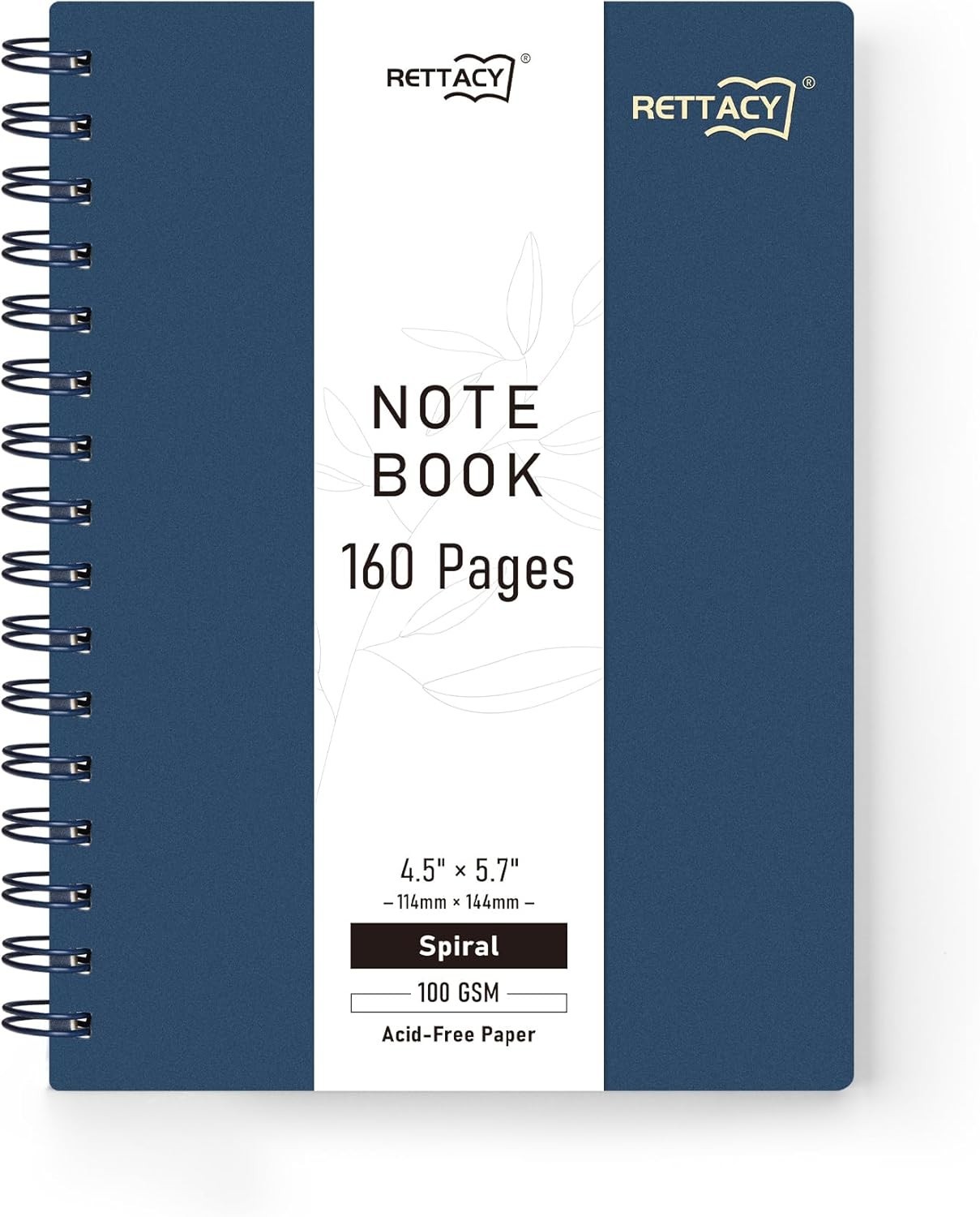 160-Page Navy Pocket Notebook: Thick Paper, Sturdy Binding for Everyday Use