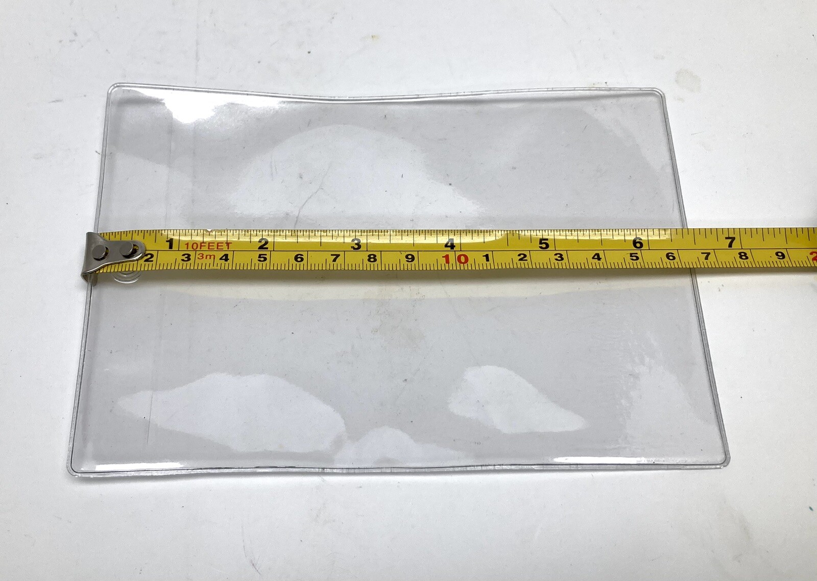 Qty (100 pack) Vinyl Tag Protector 100-4328 4″ x 6″ Clear 8 Gauge General – NEW!