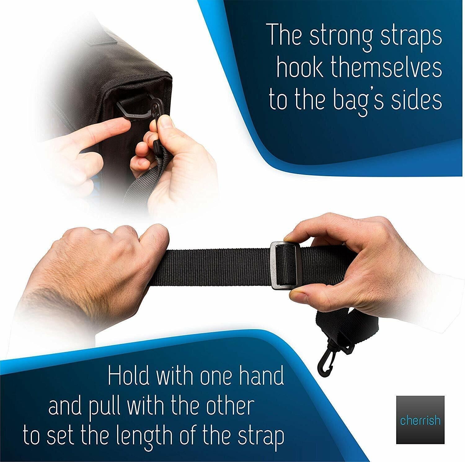 2-Pack Fireproof Document Bag 15×11 & Fireproof Laptop Bag 16×11 Water Resistant