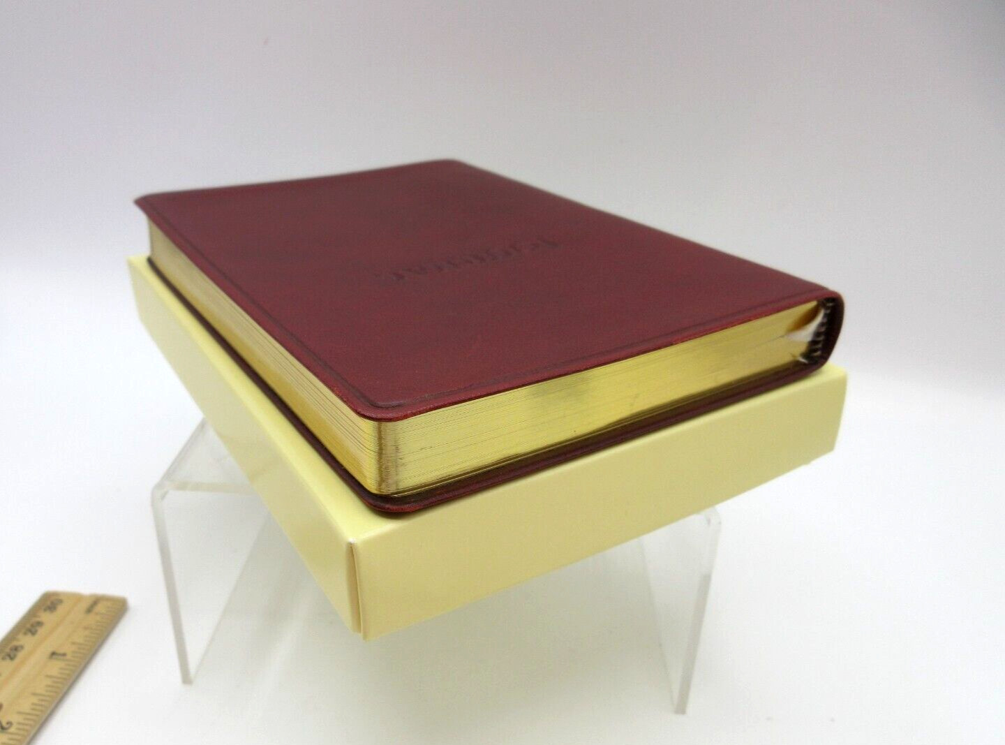 Journal 4×6″ Full Grain Leather Cover 240 Lined Pages Graphic Image $60 Clay