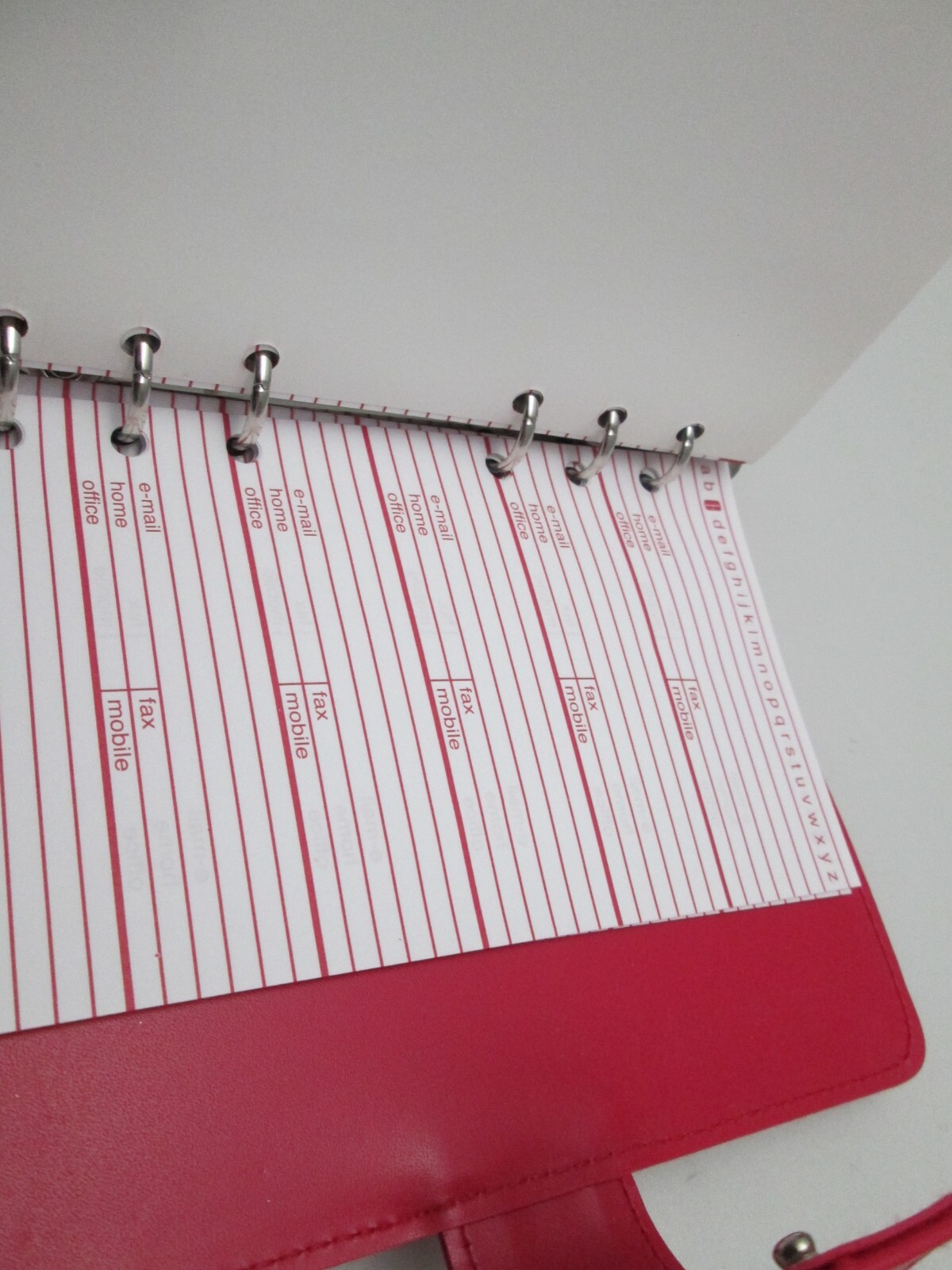 Clinique Compact Planner Organizer Agenda 6 Ring Binder 7.25″ x 5″ OD