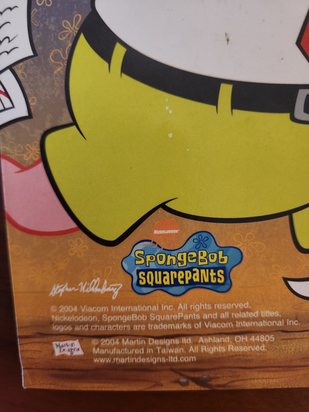 SpongeBob SquarePants Vintage Address Book Nickelodeon 2004 Patrick Viacom Y2k