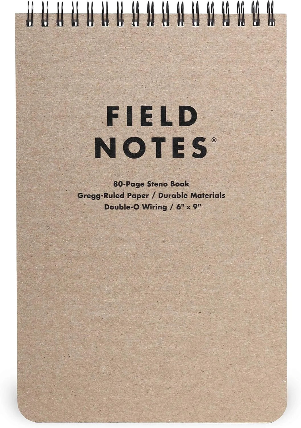 Field Notes – Steno Pad, 80 Pages – 6″ x 9″
