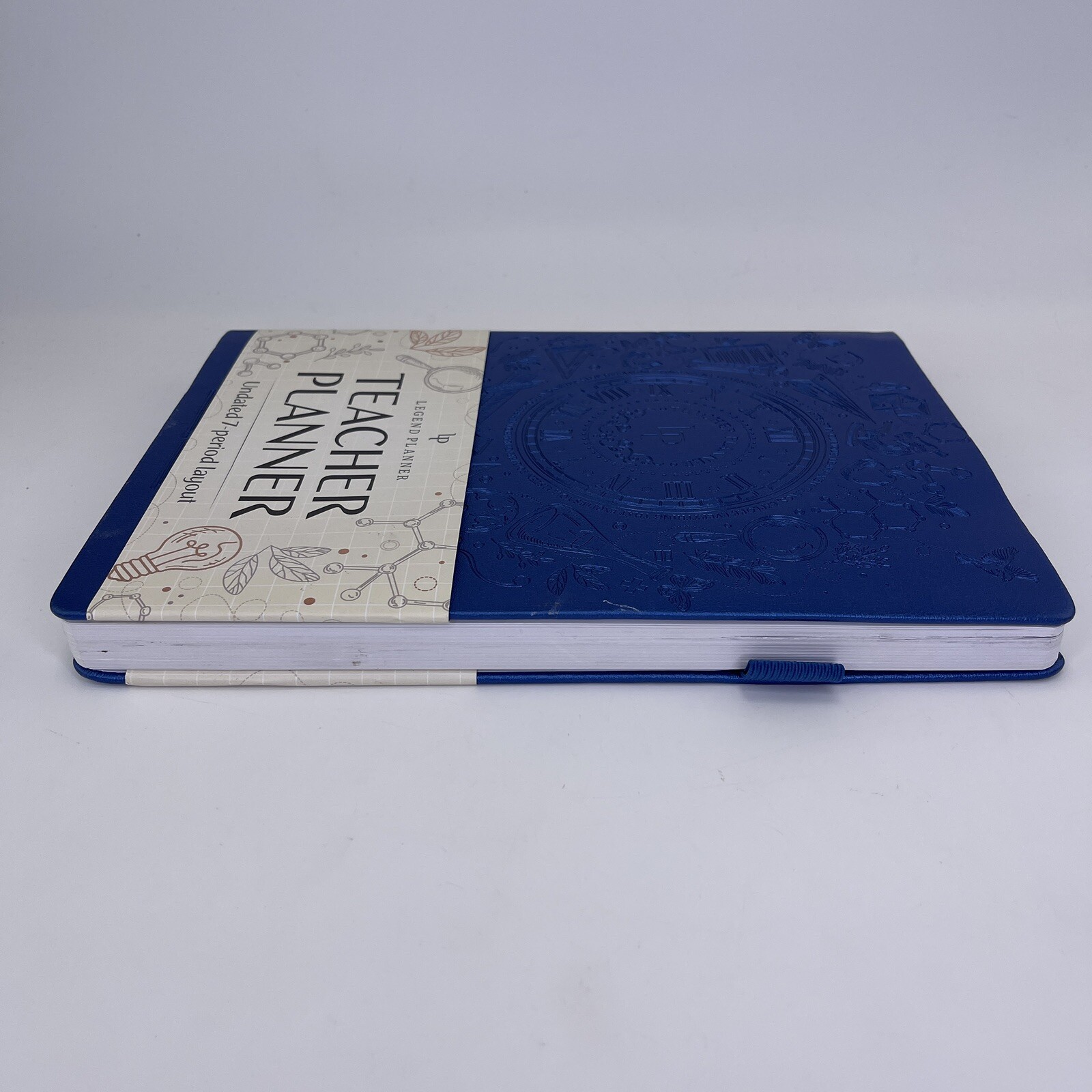 Legend Planner Undated 1 Year Weekly Monthly Planner Blue 7 Period Layout READ