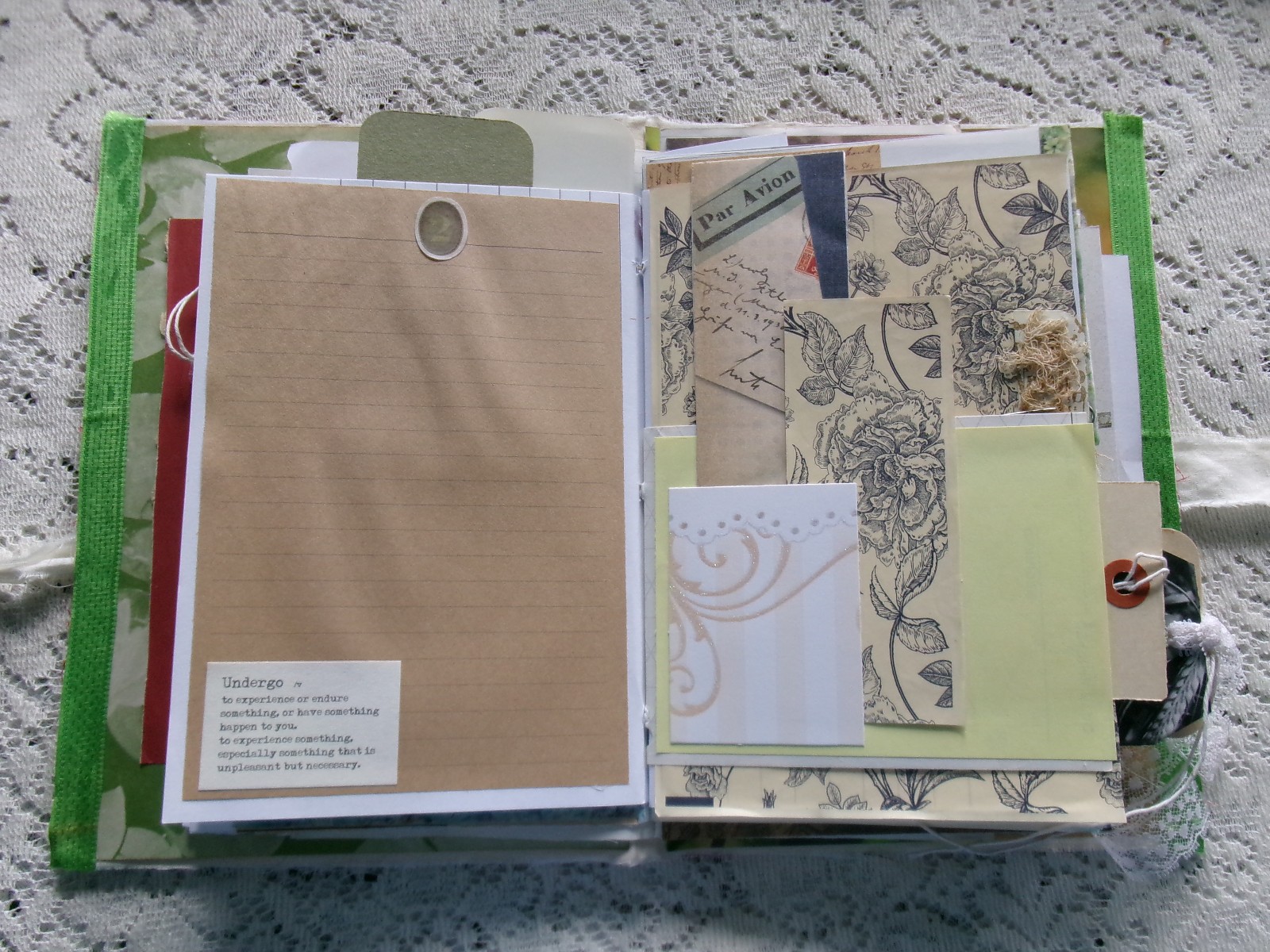 JUNK JOURNAL SIZE 7″ X 10″ APPROX. 120 PAGES
