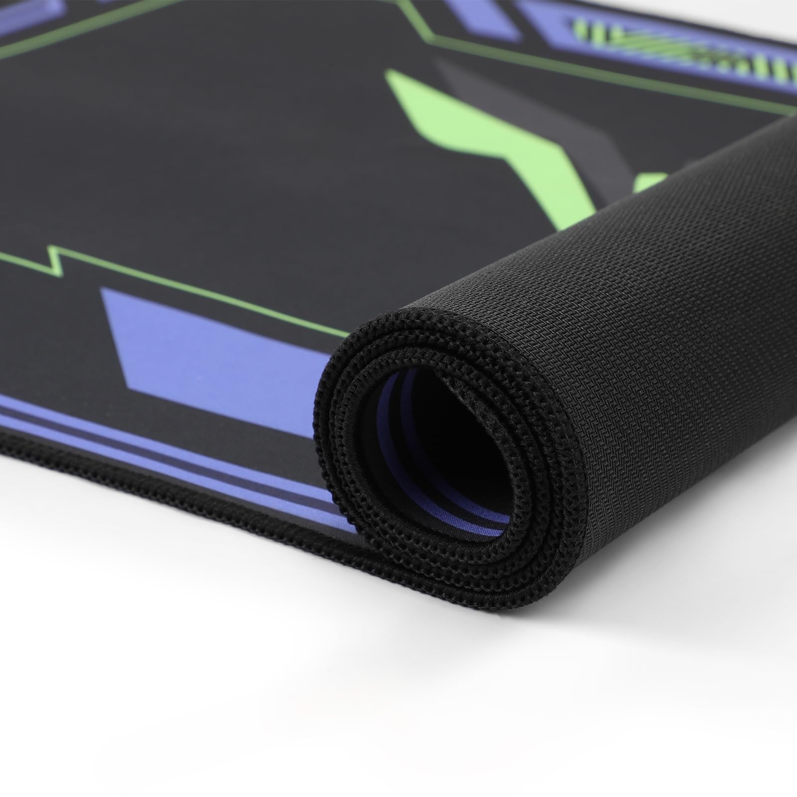 Mouse pad – Inspired by NERV & Evangelion Sci-Fi 35.4L x 15.7W inches, Purple