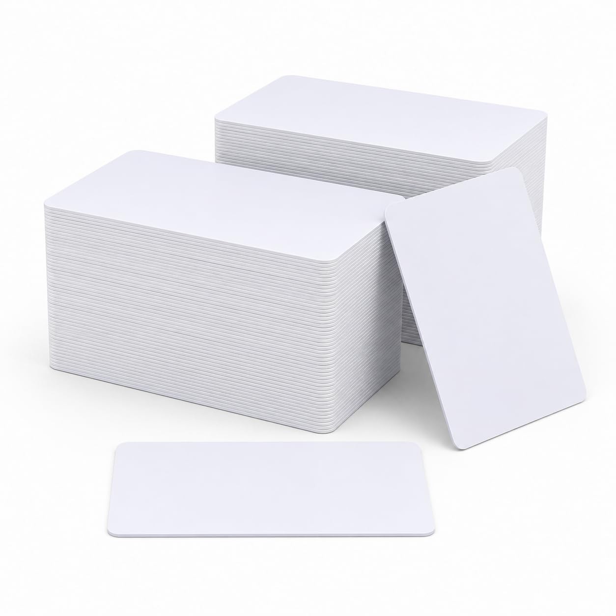 250 Pack Premium Blank PVC ID Cards CR80 30 Mil Credit Card Size White Plasti…