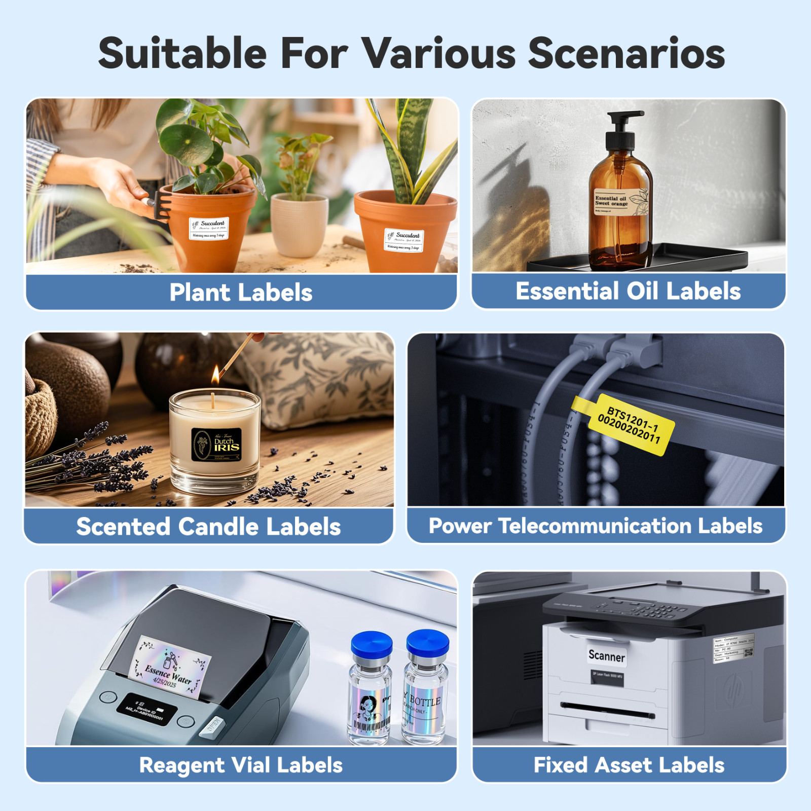 NIIMBOT M2 Label Printer Kit for Lab Vials Cryogenic Labeling No Smudge Bundle