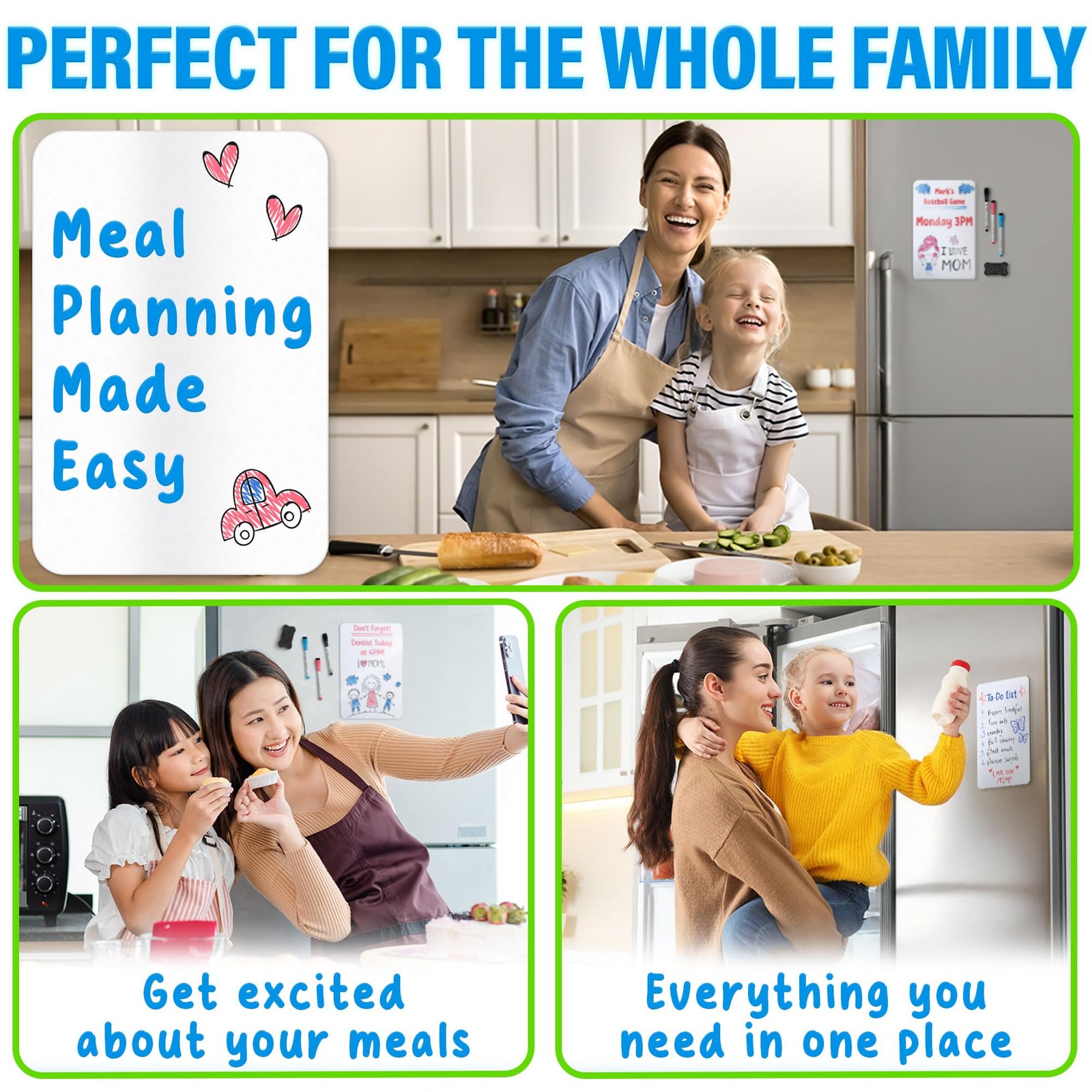 YES4QUALITY Magnetic Dry Erase White Board Sheet for 12×8 inches,