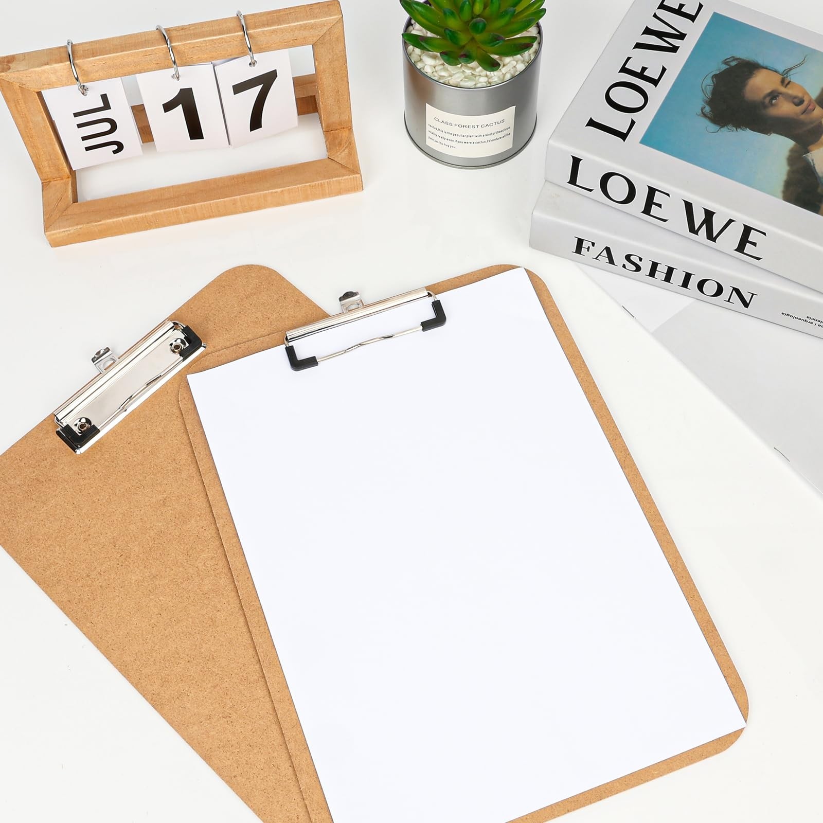 24 Pack Clipboards Bulk, Clip Boards 8.5×11 Standard Letter Size, Clipboards …