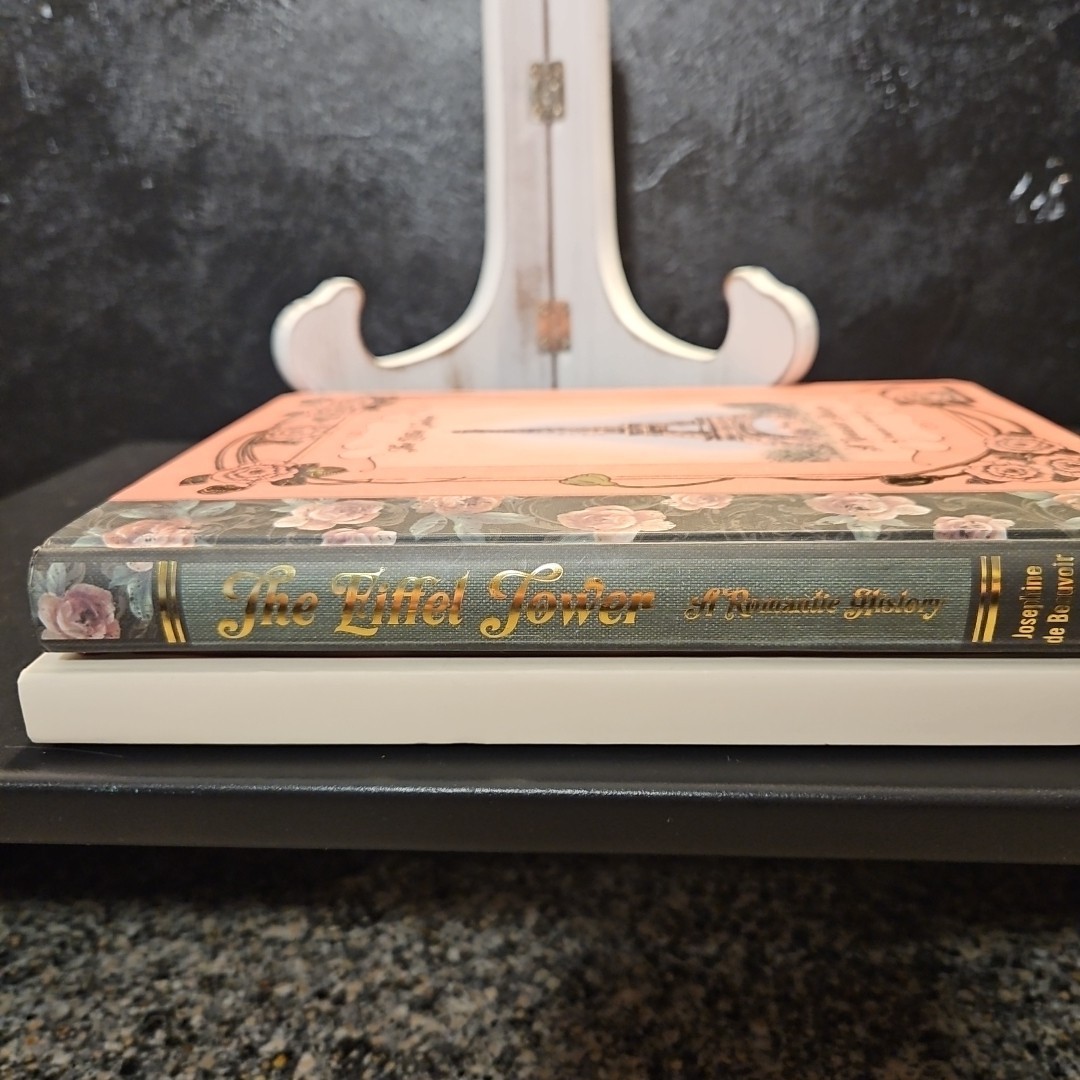 NWT Punch Studio Romantic Eiffel Tower Hardcover Journal 120-Count Lined Pages