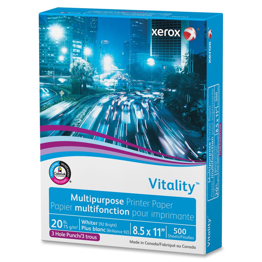 Xerox Vitality Inkjet Print Copy & Multipurpose Paper (3r02641)