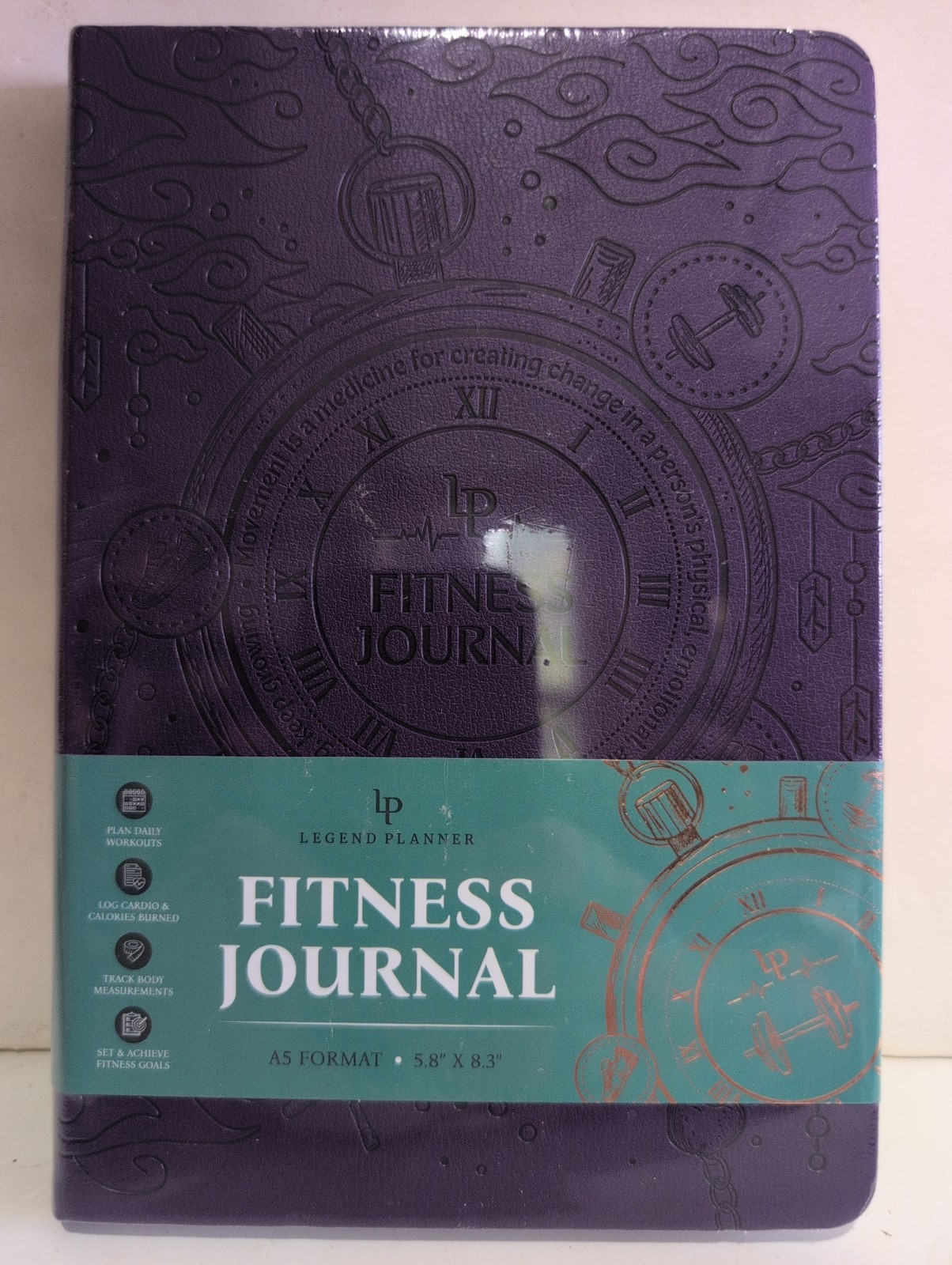 Legend Fitness Journal Wellness Journal Health Brand New Sealed Free Shipping