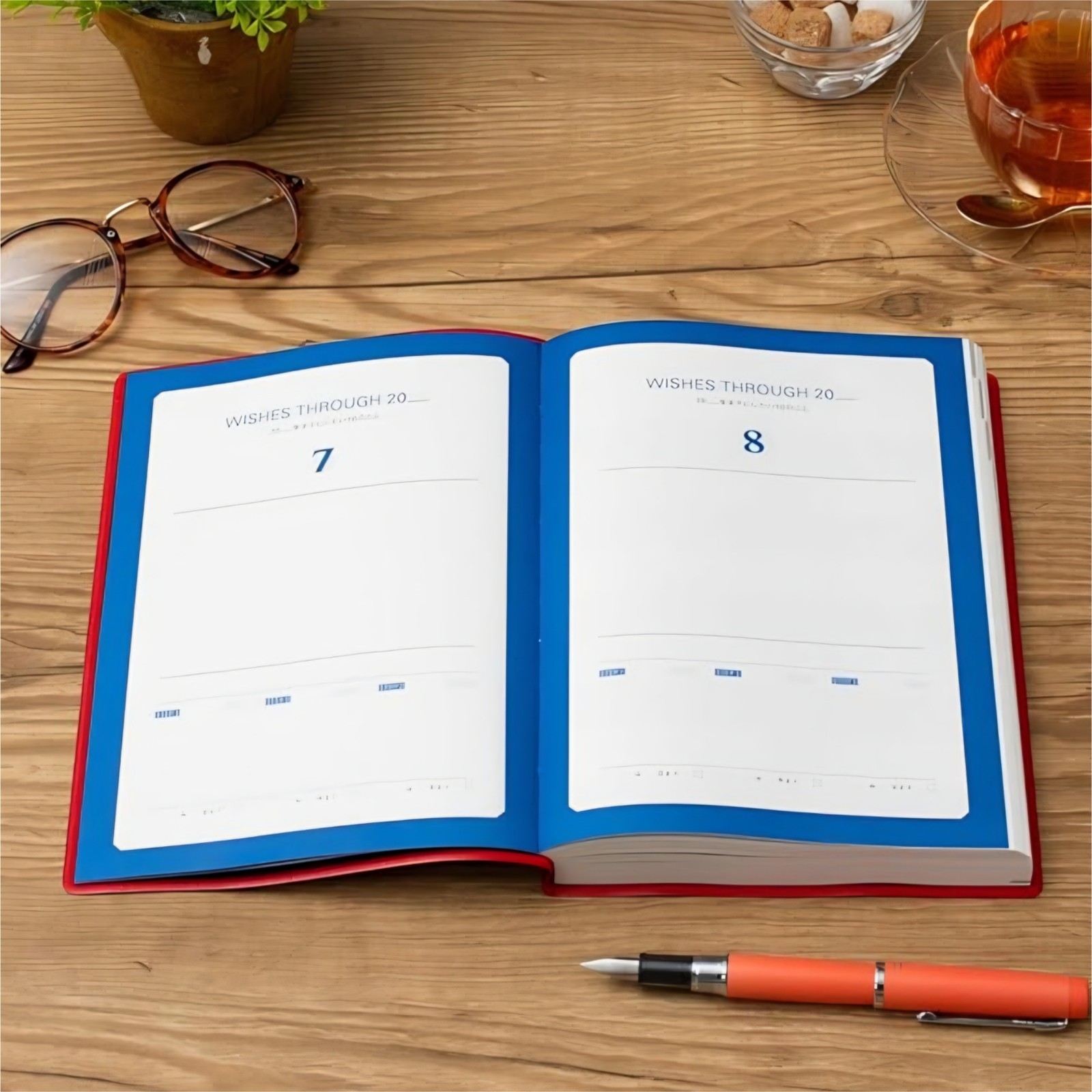 Brand new and unused undated 3 year journal with goal tracking pages,Track…
