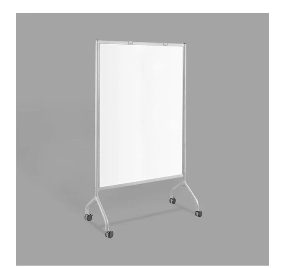 Safco 8511GR 42″ x 21.5″ x 72″ Whiteboard Collaboration Screen – GRY/WHT New