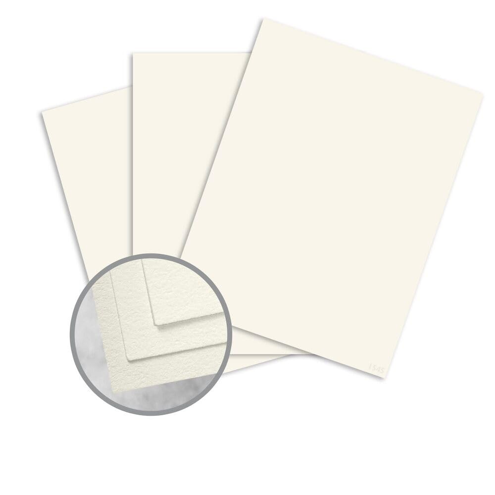 Cranes Lettra Pearl White Paper 8.5″x11″ 32 lb Writing, 100% Cotton 250 Sheets.
