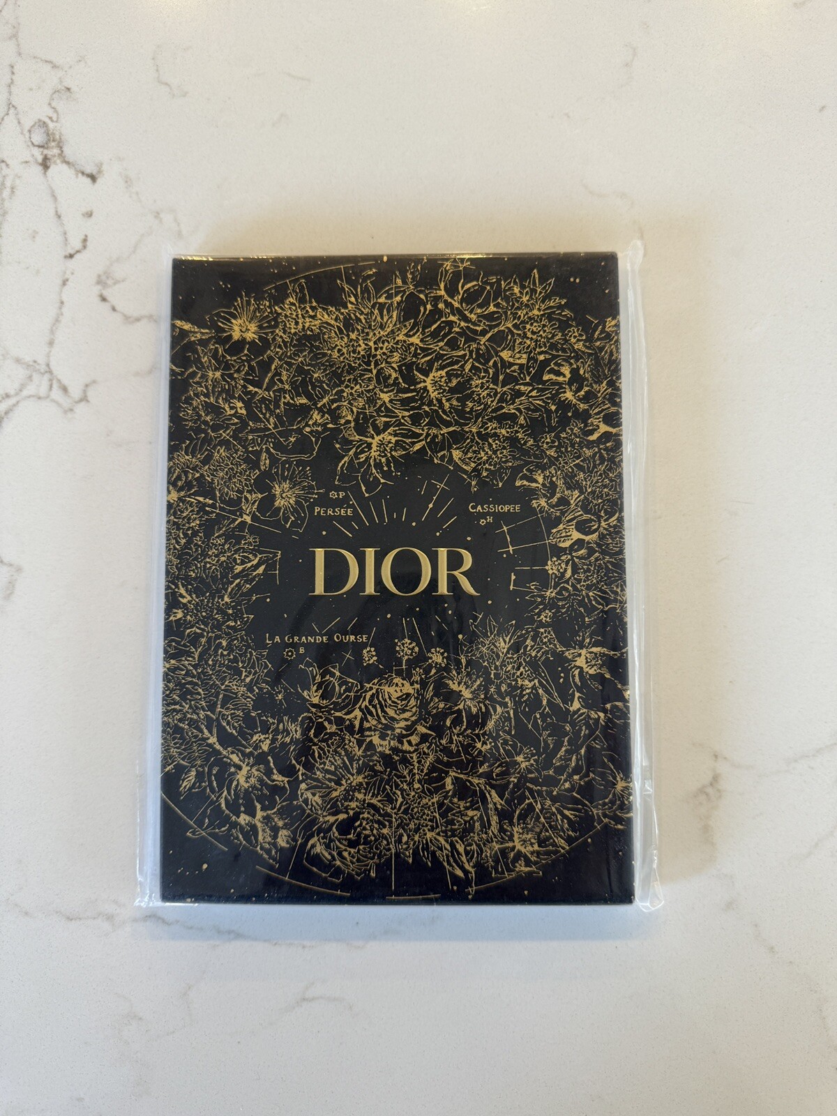 Christian Dior Novelty Notebook Blue Gold Limited Coffee Table Book NEW Sealed