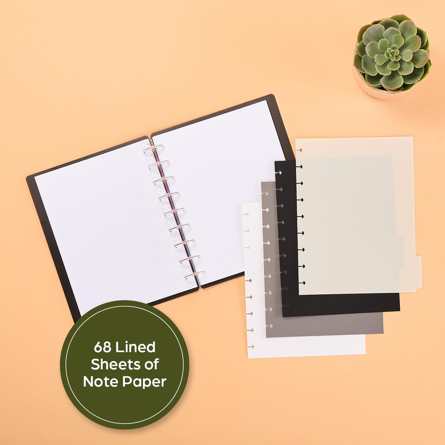 The Happy Planner Happy Planner Undated Plans Notes Monthly Planner Notebook