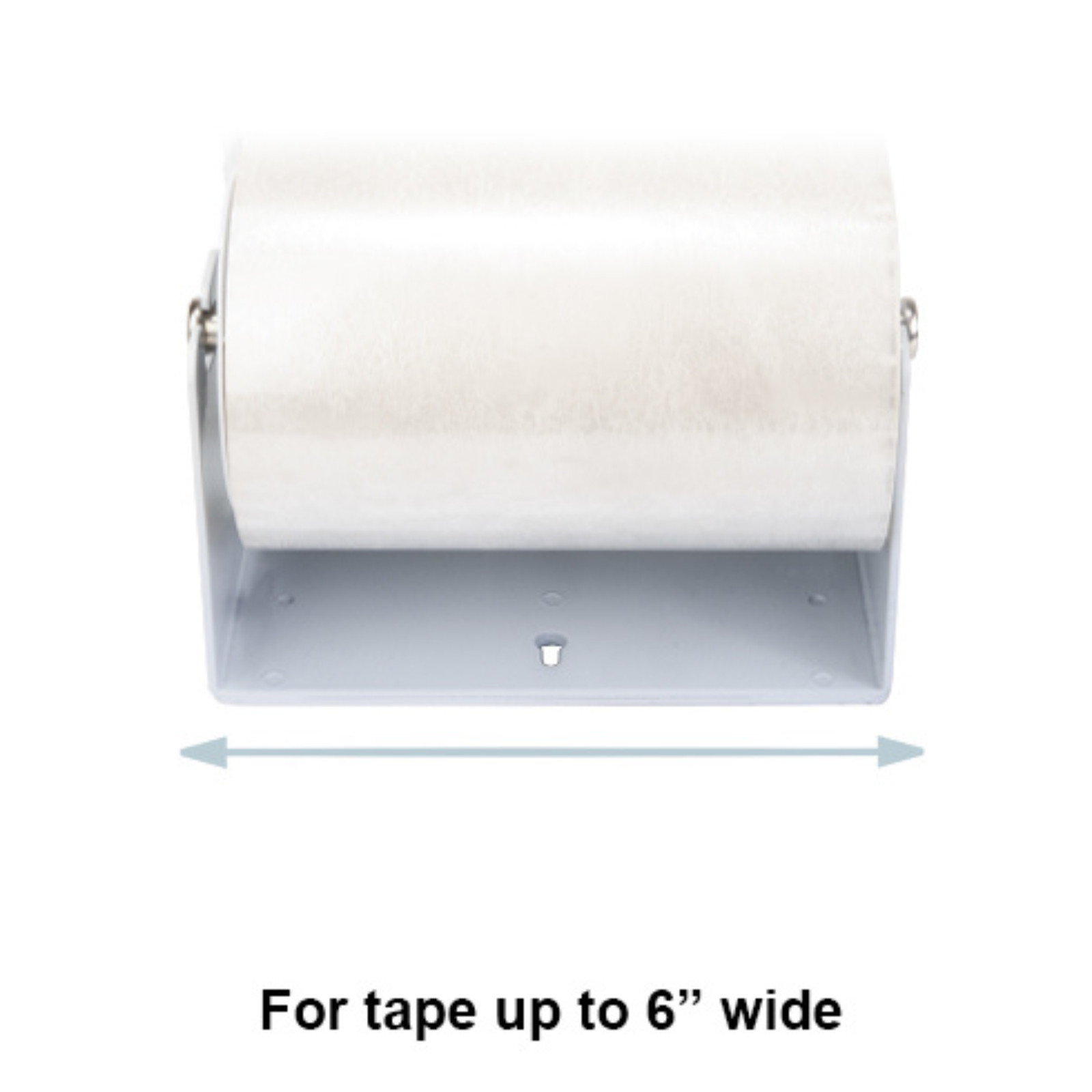 Excell Label Protection and Pouch Tape Dispenser (ET-601GR): 6 in. width (Grey)