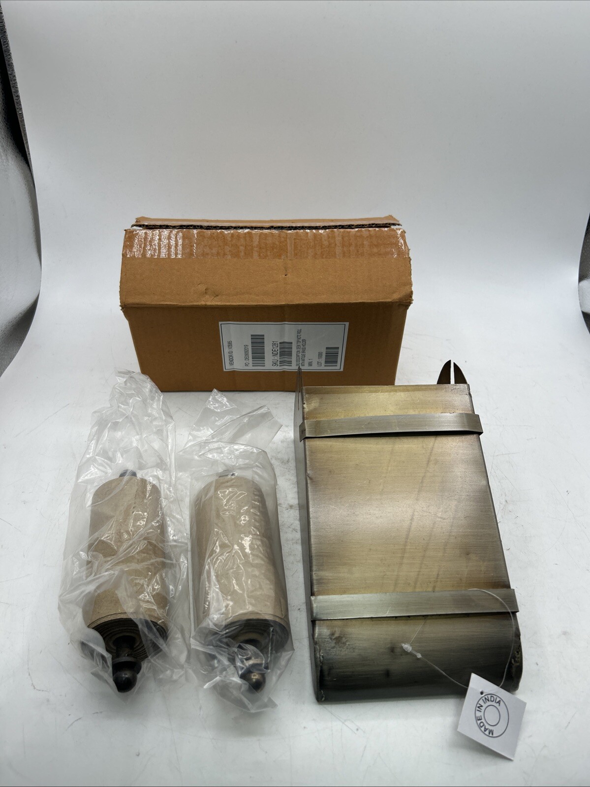 NDE1281 Desk Top Note Roll with Holder See Pics 30 Days Warranty