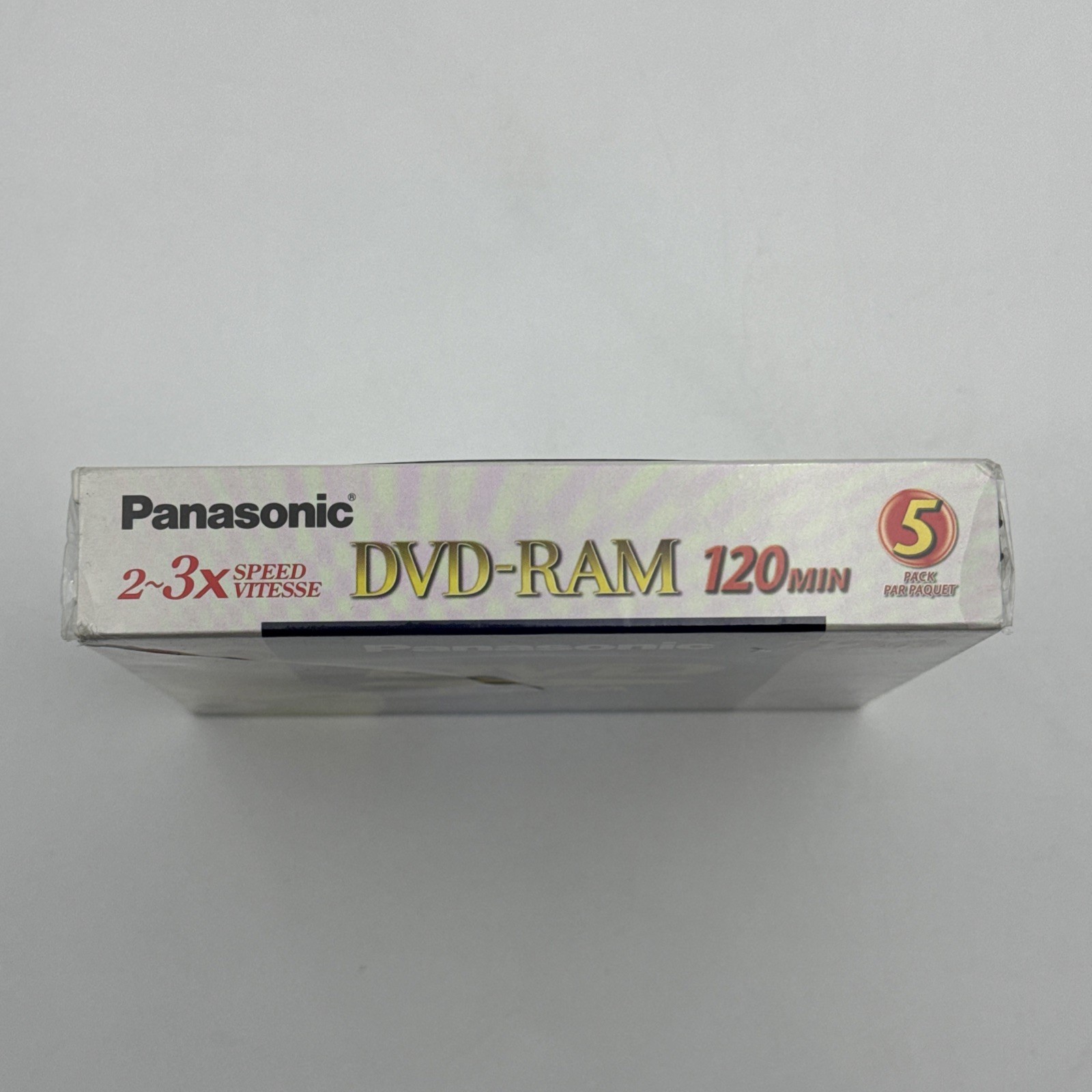 Panasonic DVD RAM 5 Pack 120 Min 2 3X Speed Disc LM AF120LU5