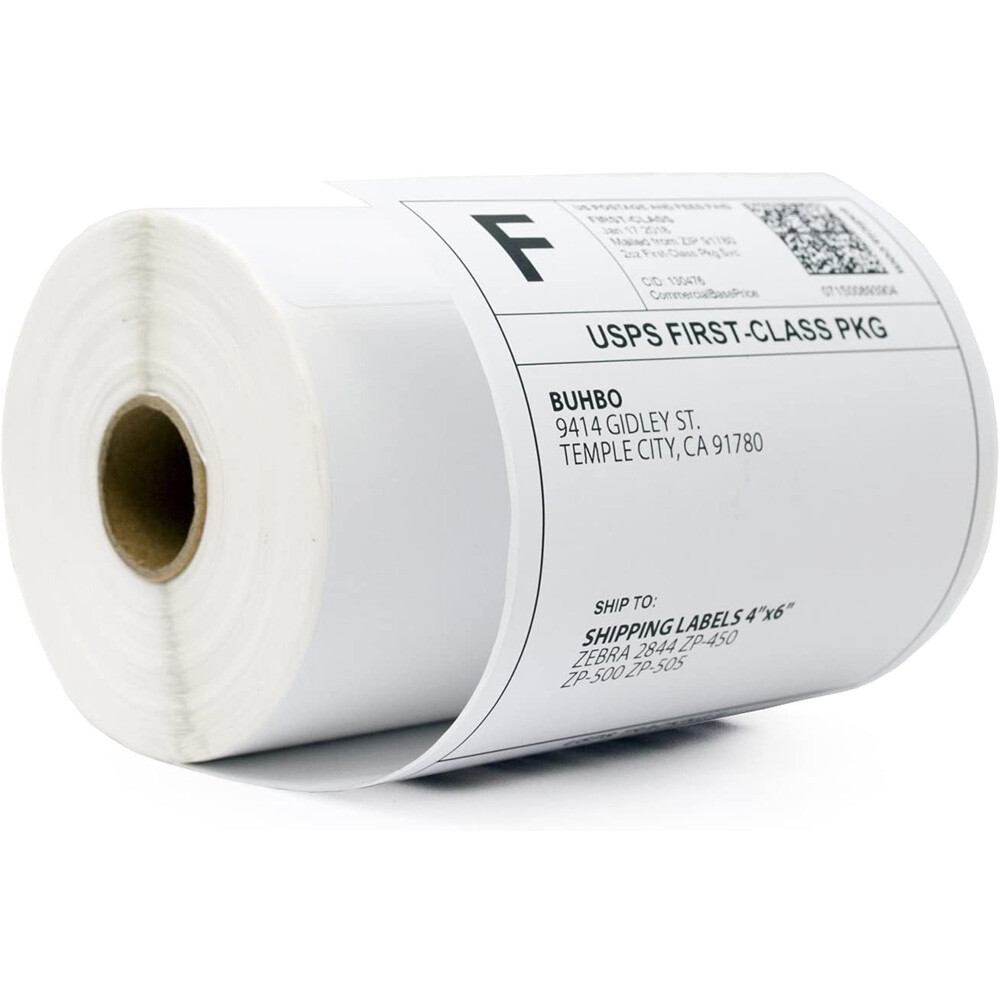 500labels 4×6 Direct Thermal Shipping Labels 250 Per Roll For Zebra 2844 Eltron