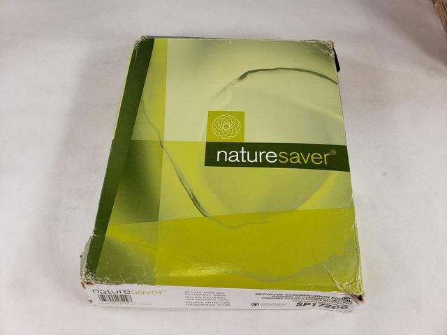 Lot of 5 Packs Nature Saver SP17209 Classification Folders 2 Dividers 9.5″ X 12″