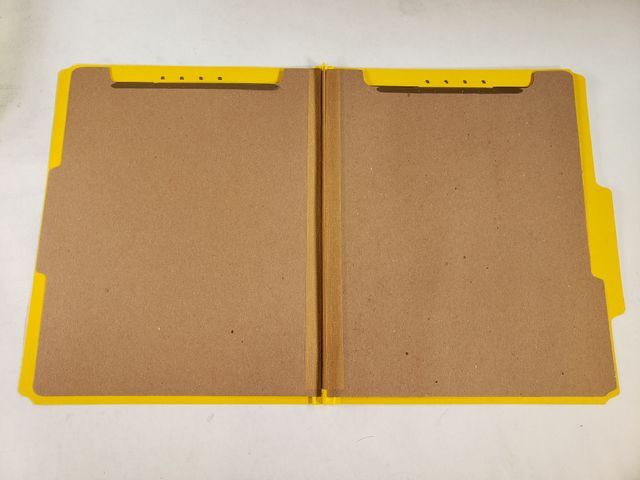 Lot of 5 Packs Nature Saver SP17209 Classification Folders 2 Dividers 9.5″ X 12″
