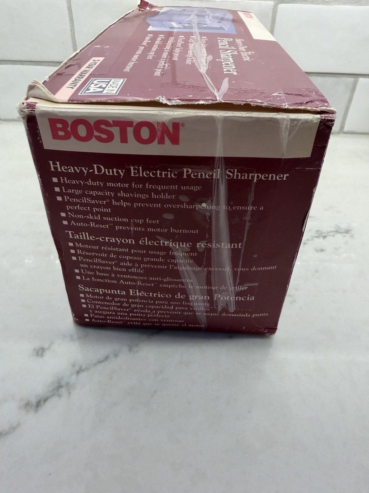 Boston Heavy Duty Electric Pencil Sharpener #1744 – new in box