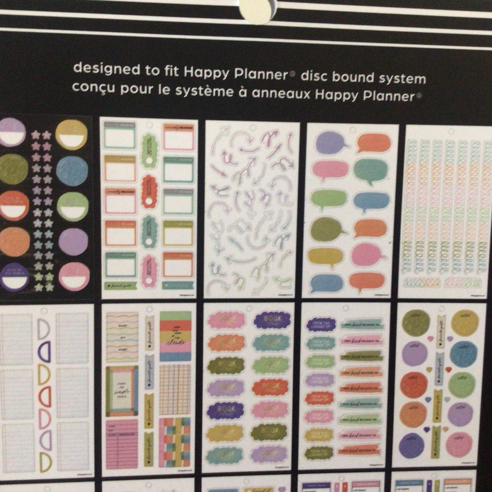 *Brand New* The Happy Planner Sticker Book*Reading* 651 Pcs.