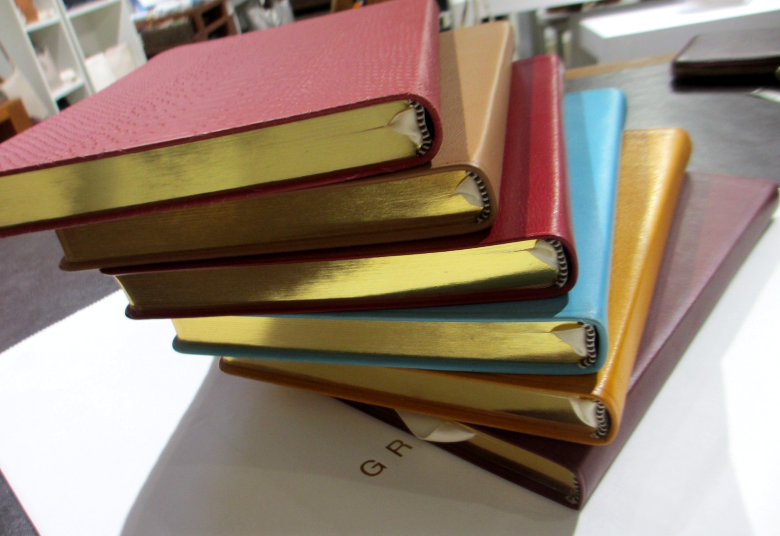 Graphic Image 9″ Journal Notebook Leather Soft Cover 224 UNLINED Pages BLUE