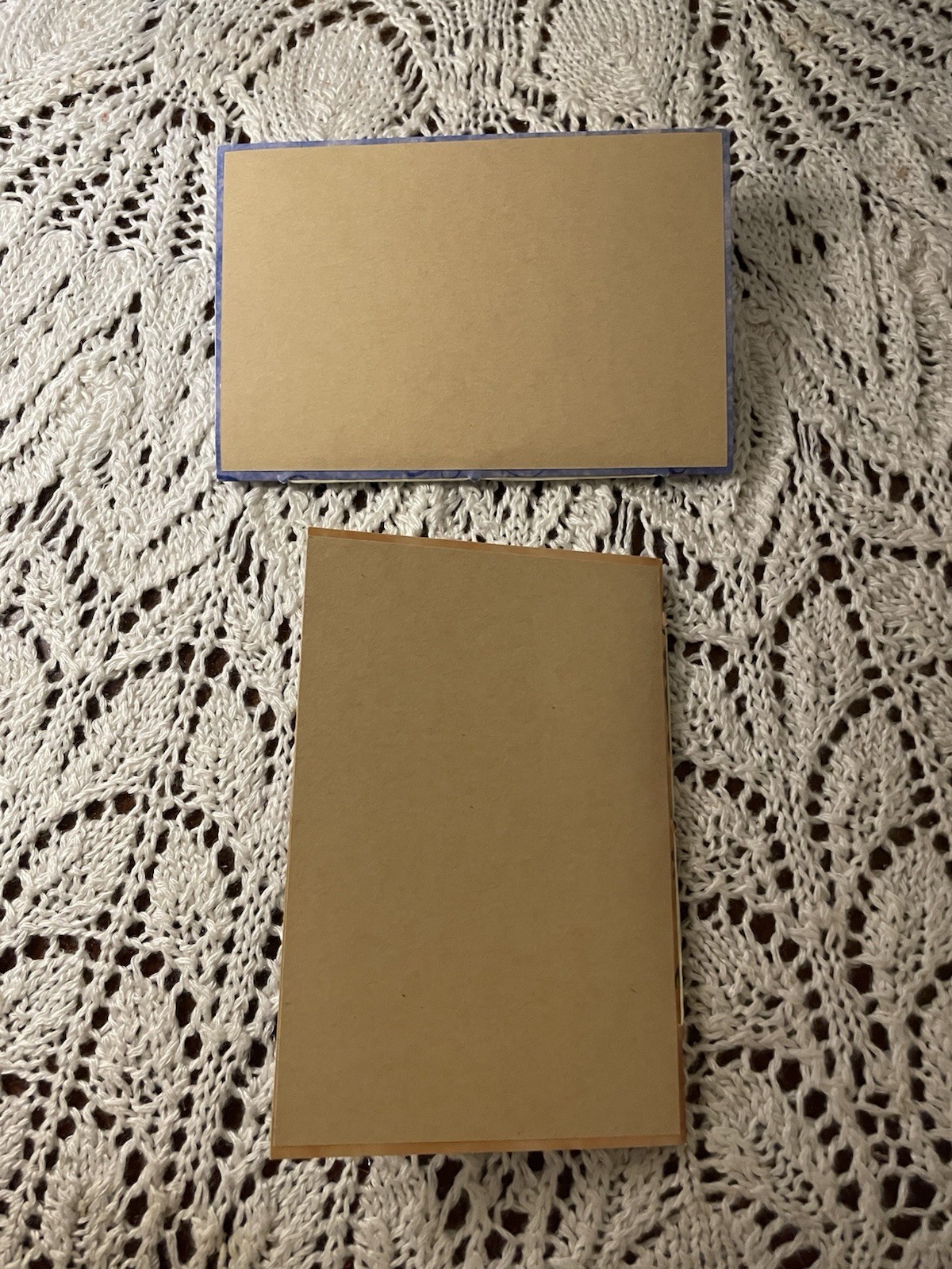 2 Junk Journal Greeting Cards Handmade 4”x6” Follow Your Dreams, Magic Happens