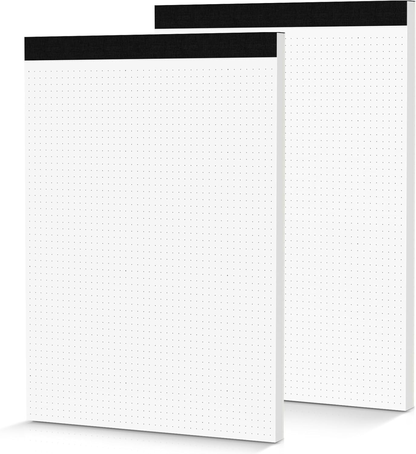Dot Grid Notepad 8.5 X 11, 2 Pack, 5X5 Dotted Graph Paper 8-1/2 X 11″, Dotted Jo